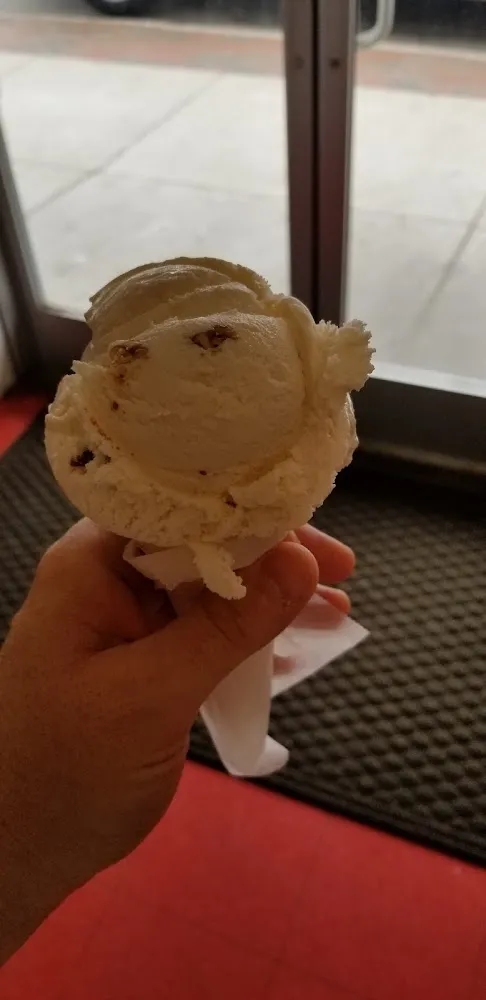 Butter Pecan Ice Cream Cone